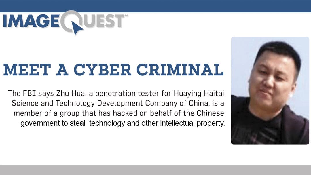 hacker, China, intellectual property theft, technology theft, APT 10, Advanced Persistent Threat, ImageQuest