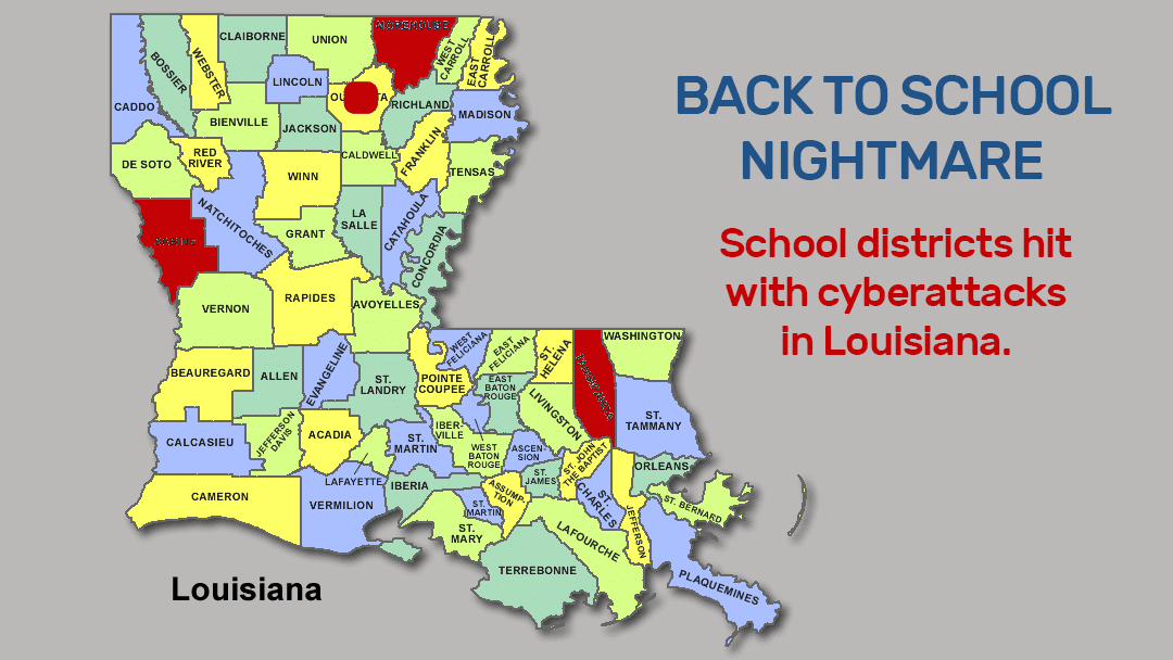 Louisiana schools, cyberattacks, ImageQuest