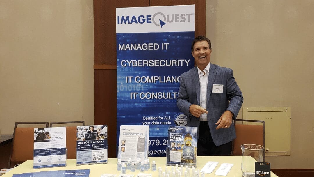 Jay Mallory of ImageQuest at GLAHU event