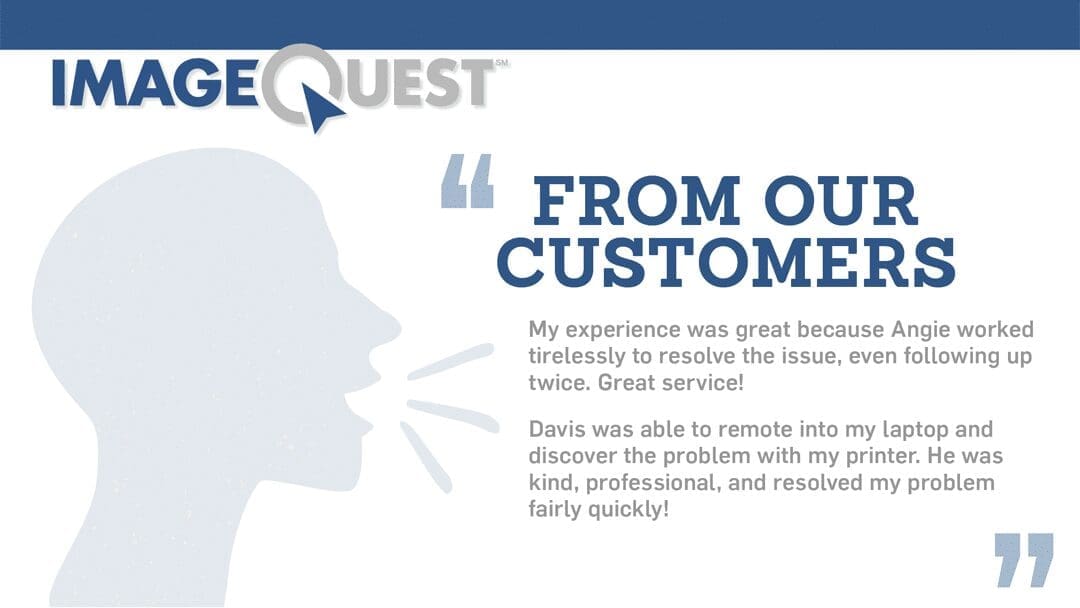 ImageQuest customer reviews