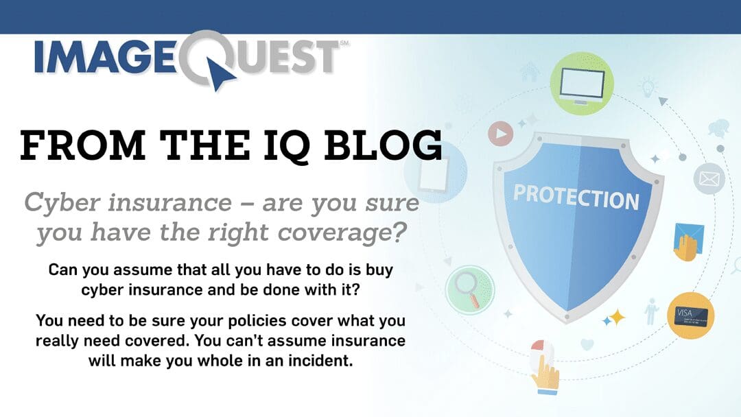 Cyberinsurance and ImageQuest