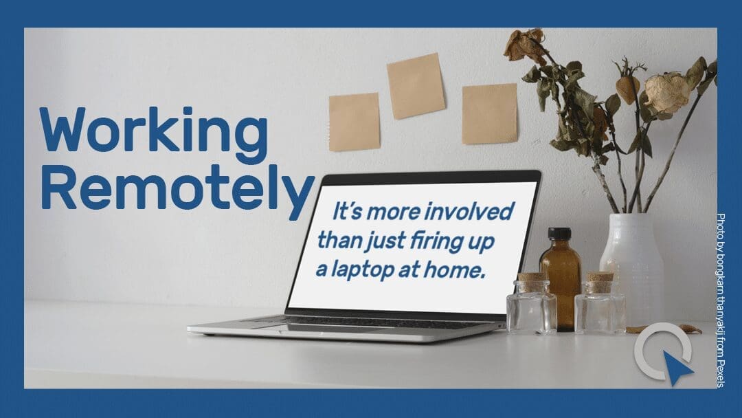 working remotely, laptop, ImageQuest
