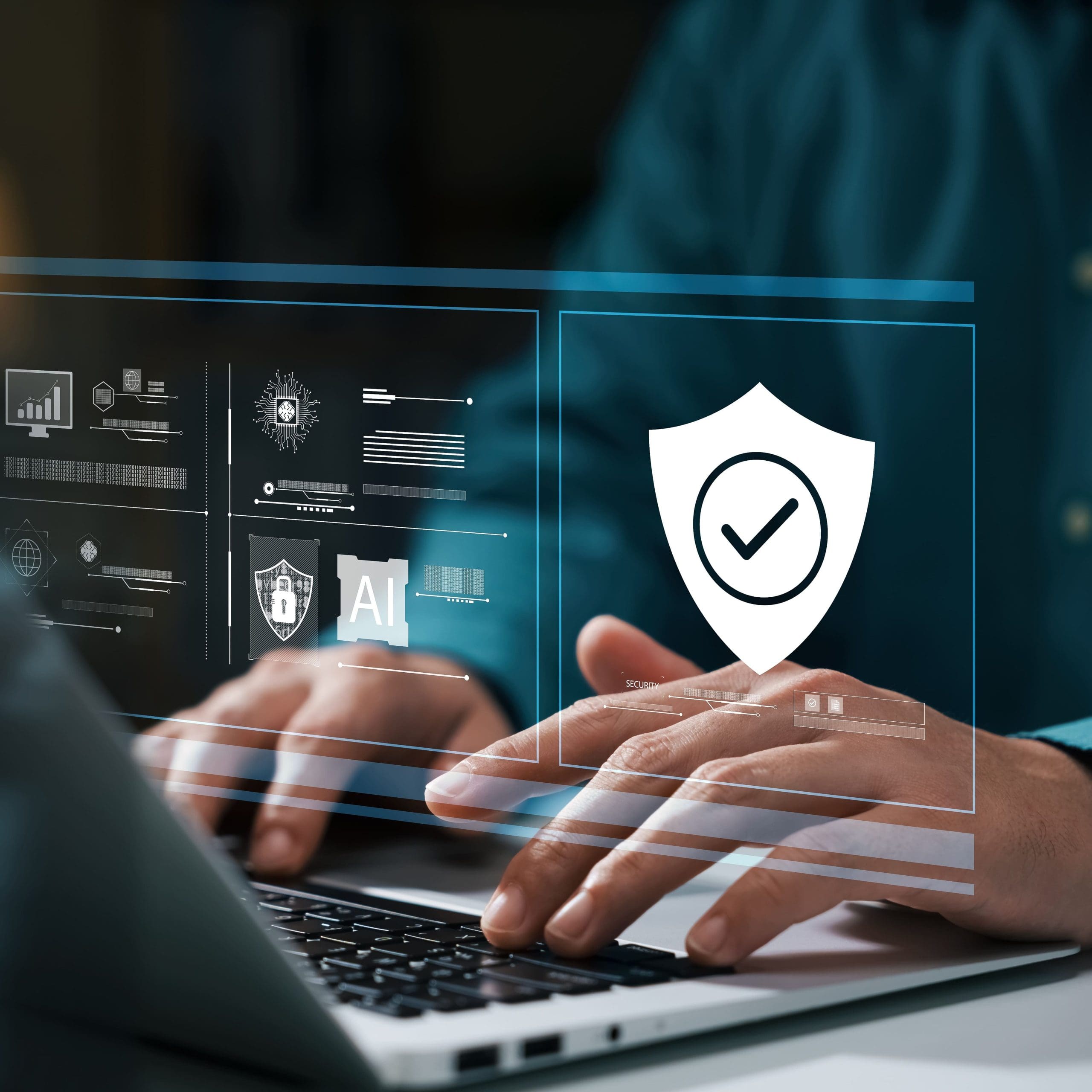 cybersecurity and privacy concept of data protection, secure